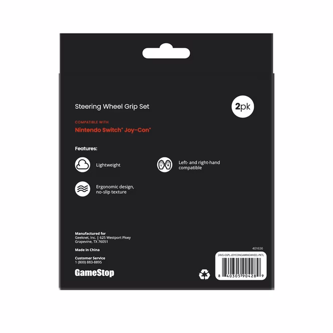 GameStop GameStop JoyCon Gaming Wheel Set