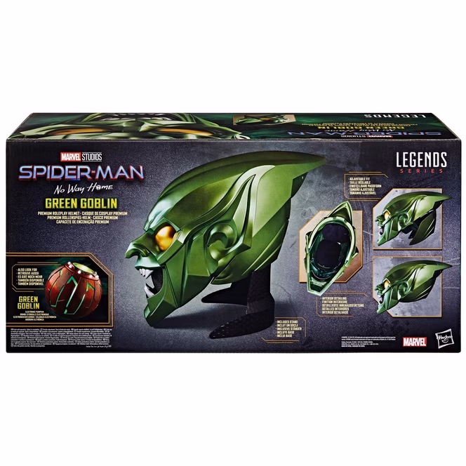 GameStop Hasbro Marvel Legends: Spider-Man: No Way Home Legends Series Green Goblin Helmet