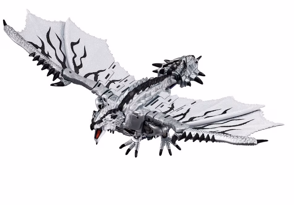 GameStop Hasbro Takara Tomy Transformers X Monster Hunter Silver Rathalos Prime 5.3-in Action Figure