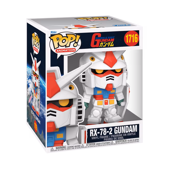 GameStop Funko POP! Super: Mobile Suit Gundam RX-78-2 Gundam 6.35-in Vinyl Figure