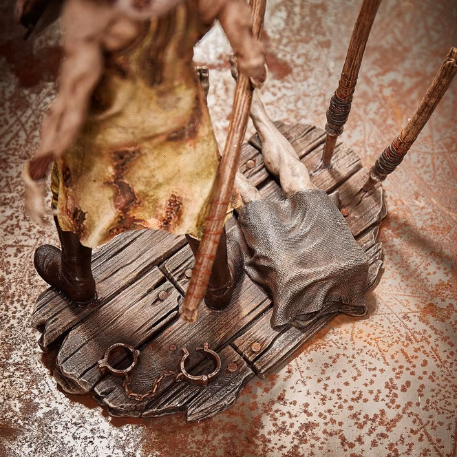 GameStop Numskull Silent Hill 2 Pyramid Head (Red Pyramid Thing) 11.6-in Statue