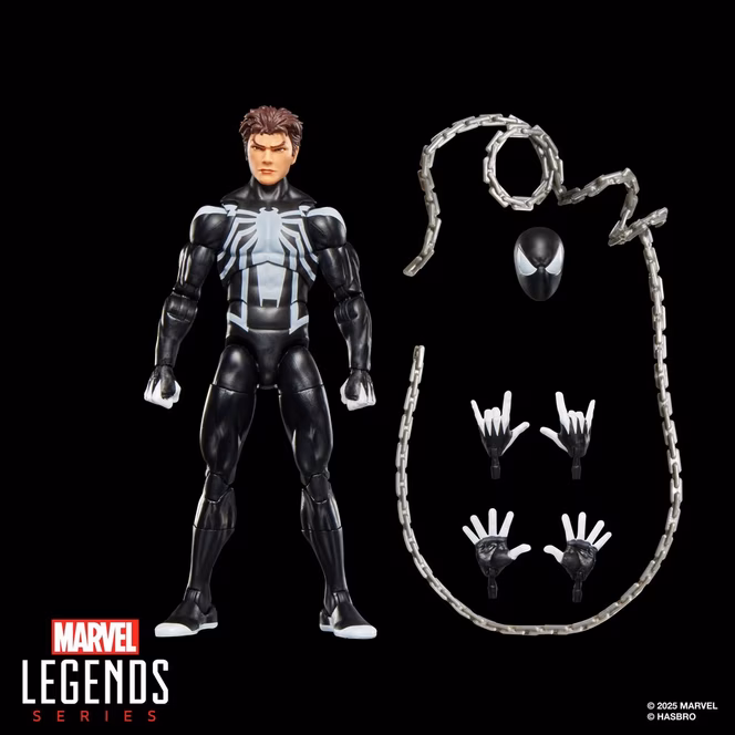 GameStop Marvel Legends Series Spider-Venom Retro Cardback Spider-Man Comics Action Figure