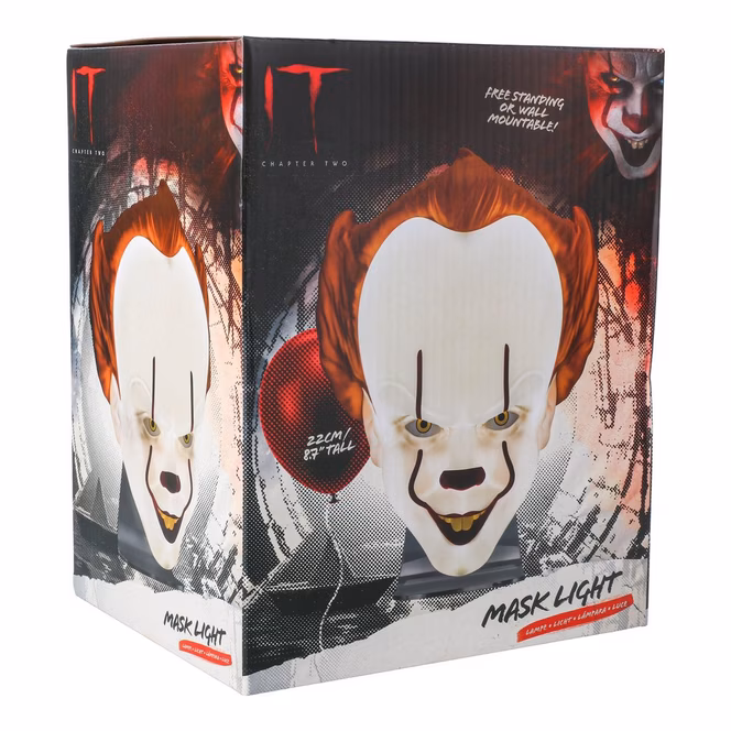 GameStop IT Pennywise Mask 8.7-in Light