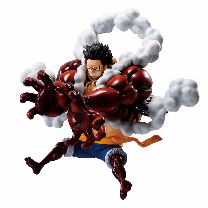 GameStop Bandai Spirits One Piece Masterlise Ichibansho Monkey D. Luffy Gear 4 (Road to King of the Pirates) 7.9-in Figure