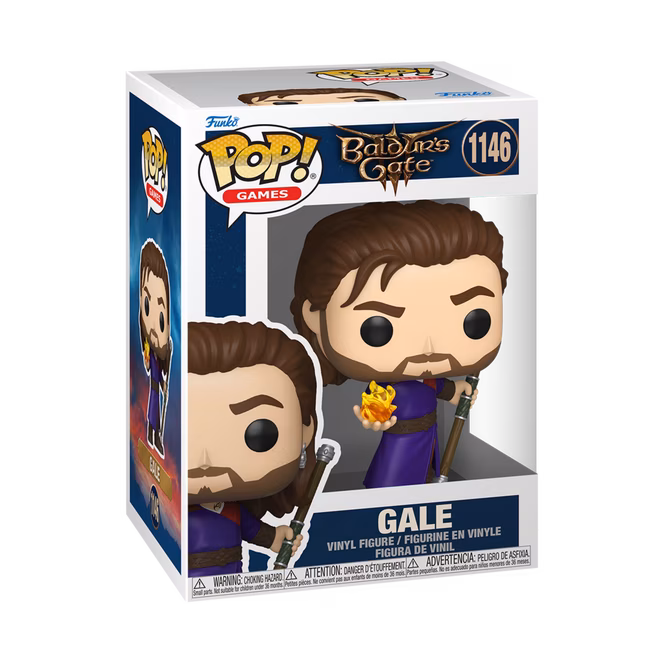 GameStop Funko POP! Games: Baldur’s Gate 3 Gale (or Chase) 4 in Vinyl Figure