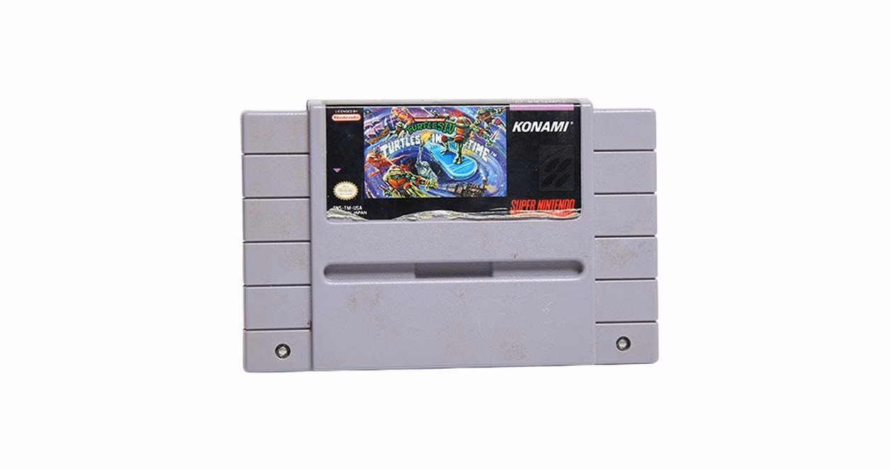 GameStop Teenage Mutant Ninja Turtles IV: Turtles in Time - Super Nintendo