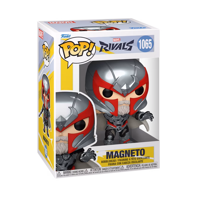 GameStop Funko POP! Games: Marvel Rivals Magneto 3.85-in Vinyl Bobblehead Figure