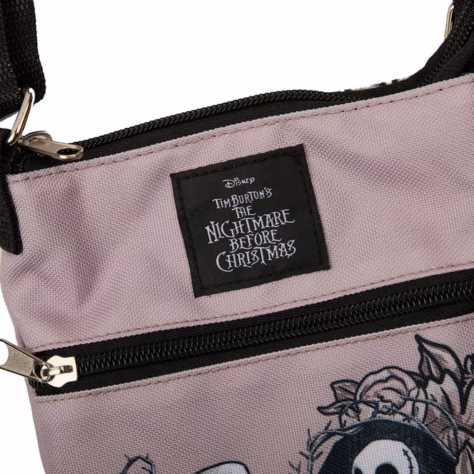 GameStop Disney The Nightmare Before Christmas Jack and Sally Passport Crossbody GameStop Exclusive