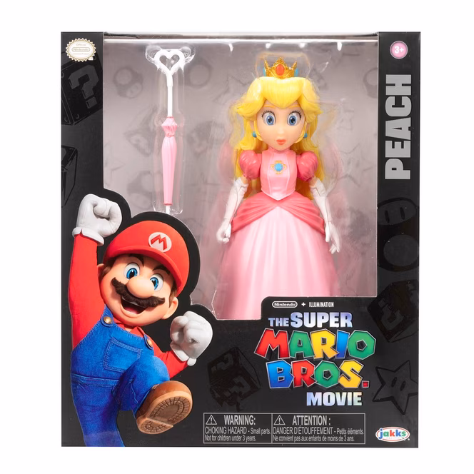 GameStop Jakks Pacific Super Mario Bros. Movie Princess Peach 5-in Action Figure