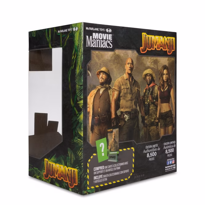 GameStop McFarlane Toys Movie Maniacs: Jumanji Dr. Smolder Bravestone 6-in Statue