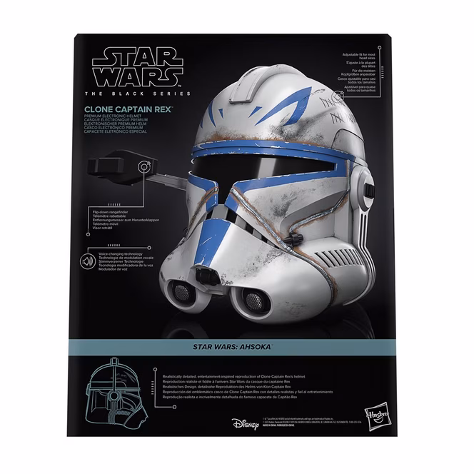 GameStop Hasbro Star Wars The Black Series Star Wars: Ahsoka Captain Rex Adjustable Fit Helmet