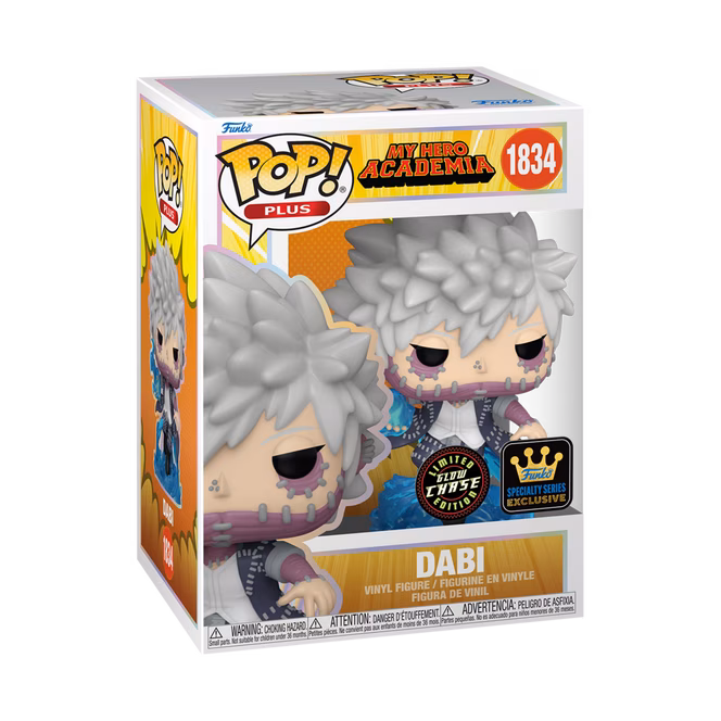 GameStop Funko POP! Plus Animation: My Hero Academia Dabi (or Chase) 4.95-in Vinyl Figure