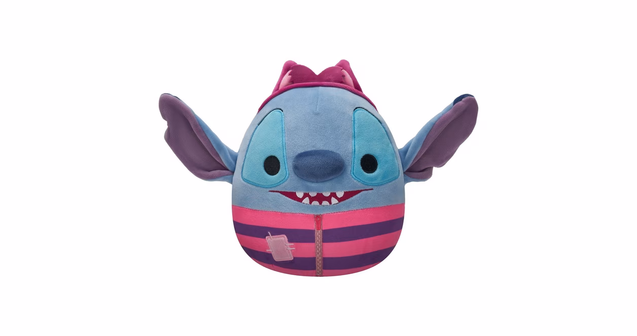 GameStop Squishmallows Disney Lilo and Stitch - Stitch as Cheshire Cat 8-in Plush