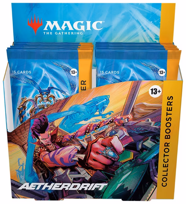 GameStop Magic: The Gathering Aetherdrift Collector Booster Box (12 Collector Boosters)