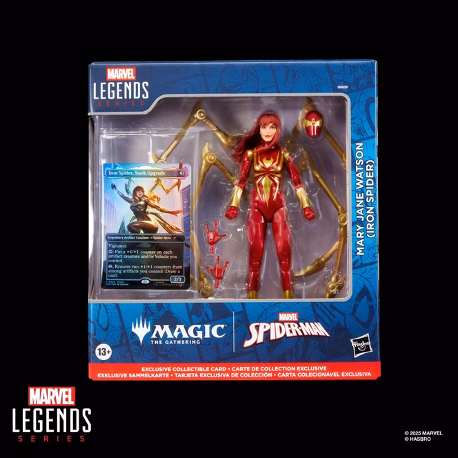 GameStop Hasbro Marvel Legends Series Magic: The Gathering Mary Jane Watson (Iron Spider) 6-in Action Figure