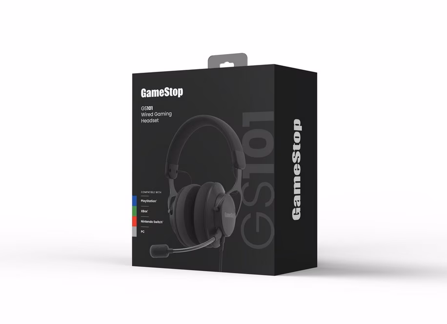 GameStop GameStop GS103 Universal Gaming Headset for PlayStation, Xbox, Nintendo Switch, and PC