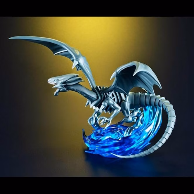 GameStop Bandai Megahouse Yu-Gi-Oh! Blue Eyes White Dragon Monster Chronicle 4.7-in Statue