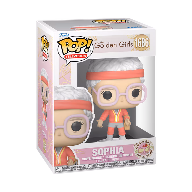 GameStop Funko POP! TV: Golden Girls 40th Anniversary Sophia 4.3-in Vinyl Figure