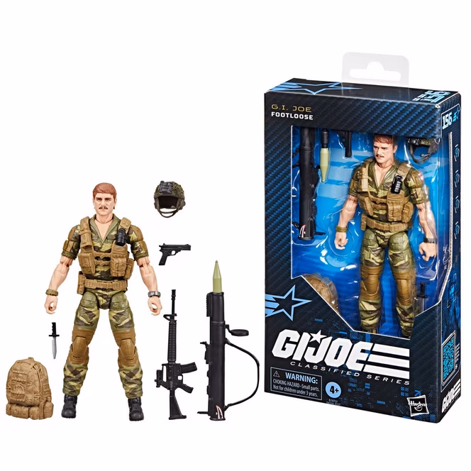 GameStop Hasbro G.I. Joe Classified Series Footloose 6-in Action Figure