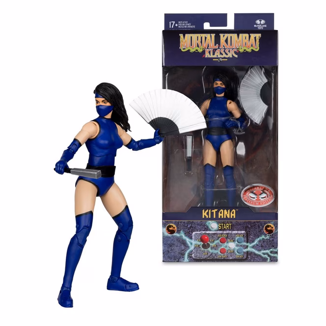 GameStop McFarlane Toys Mortal Kombat Klassic Kitana 7-in Scale Figure