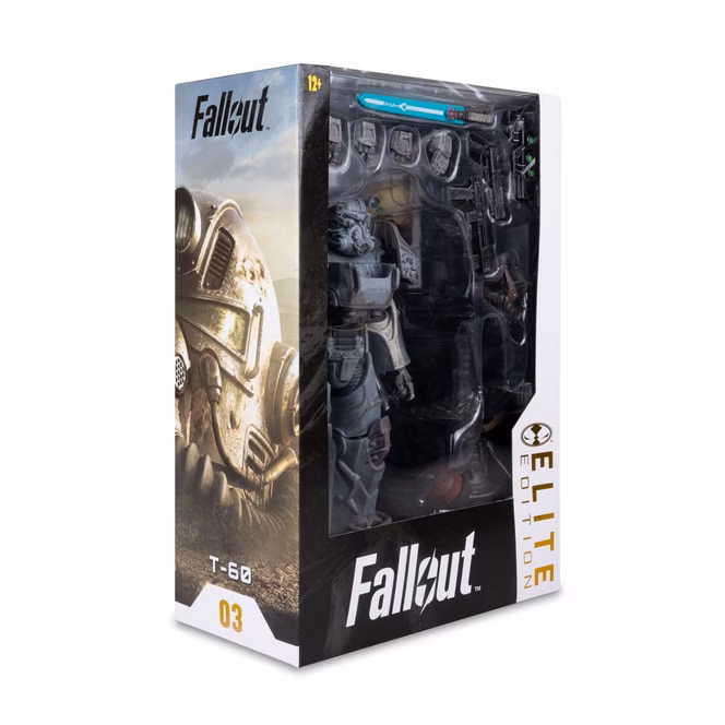 GameStop McFarlane Toys Elite Edition Fallout 76 T-60 7-in Action Figure
