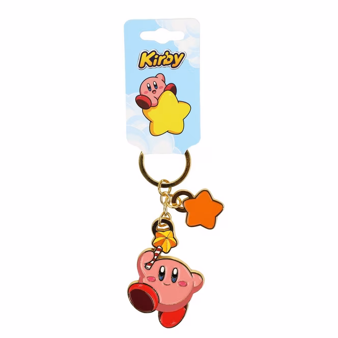 GameStop Kirby - Kirby Star Charm Wand Keychain