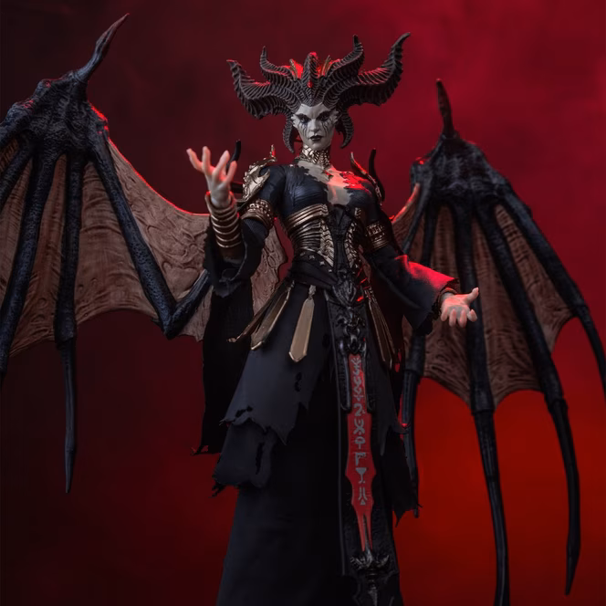 GameStop McFarlane Toys Ultimate Edition Diablo IV Lilith 7-in Action Figure
