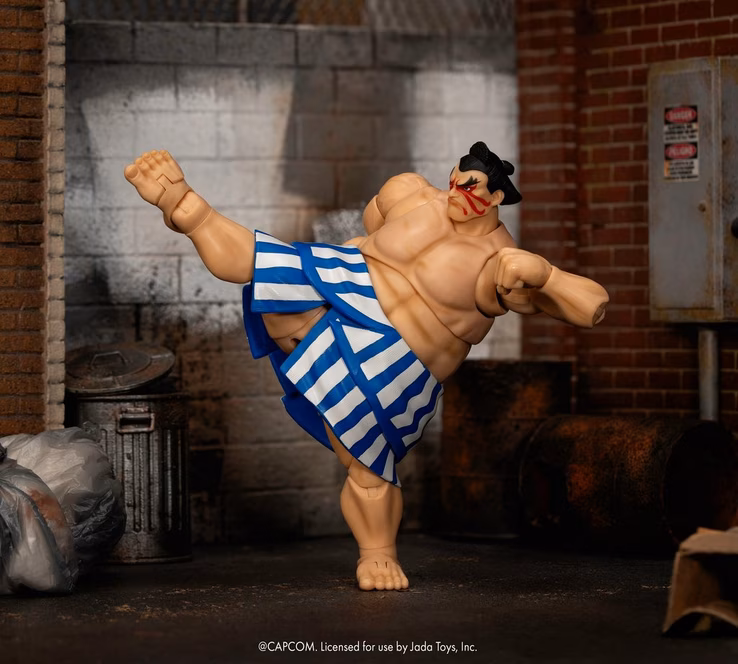 GameStop Jada Toys Street Fighter II E. Honda Deluxe 6-In Action Figure