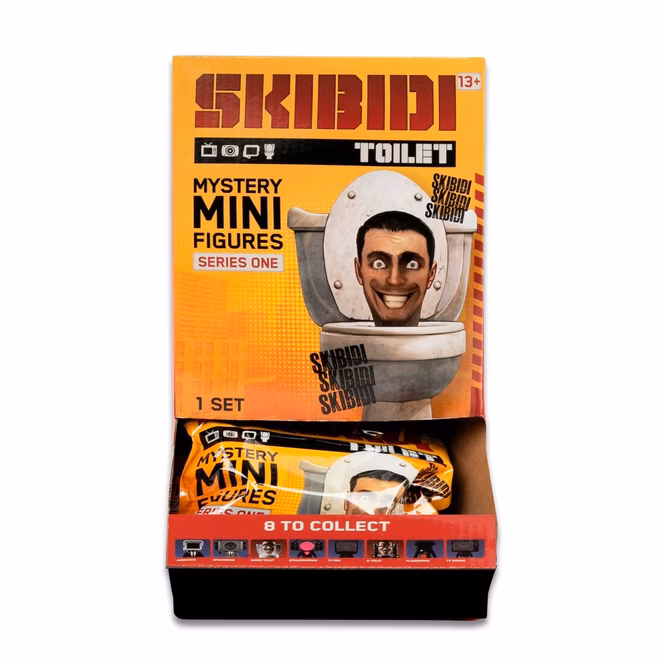 GameStop Skibidi Toilet Mini Mystery Figures (Style May Vary)