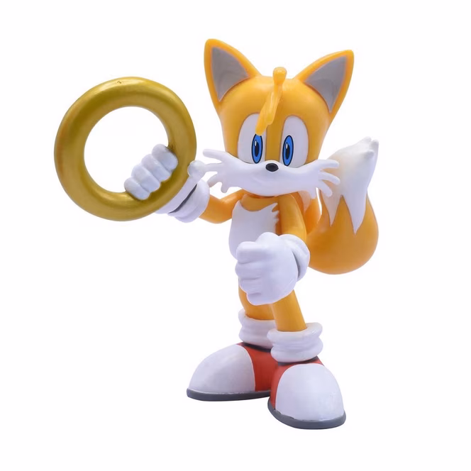 GameStop Just Toys Sonic the Hedgehog Tails Buildable 4-in Action Figure