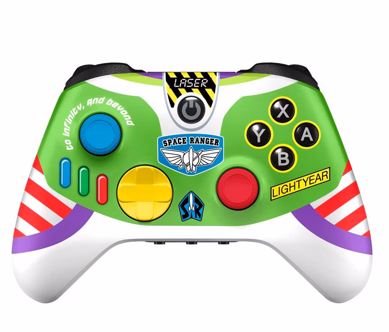 GameStop CANDY CON x Disney Toy Story  Buzz Lightyear Combo Pack Controller Kit GameStop Exclusive