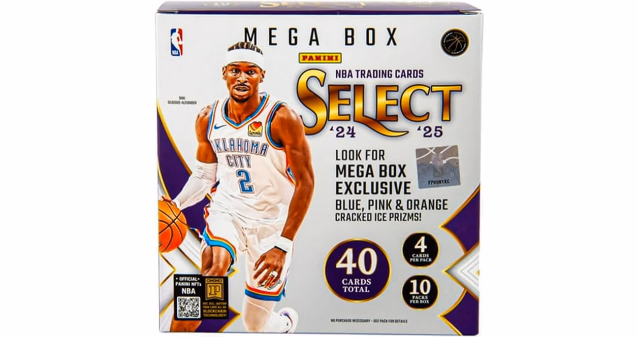 GameStop 2024-25 Panini Select NBA Basketball Mega Box