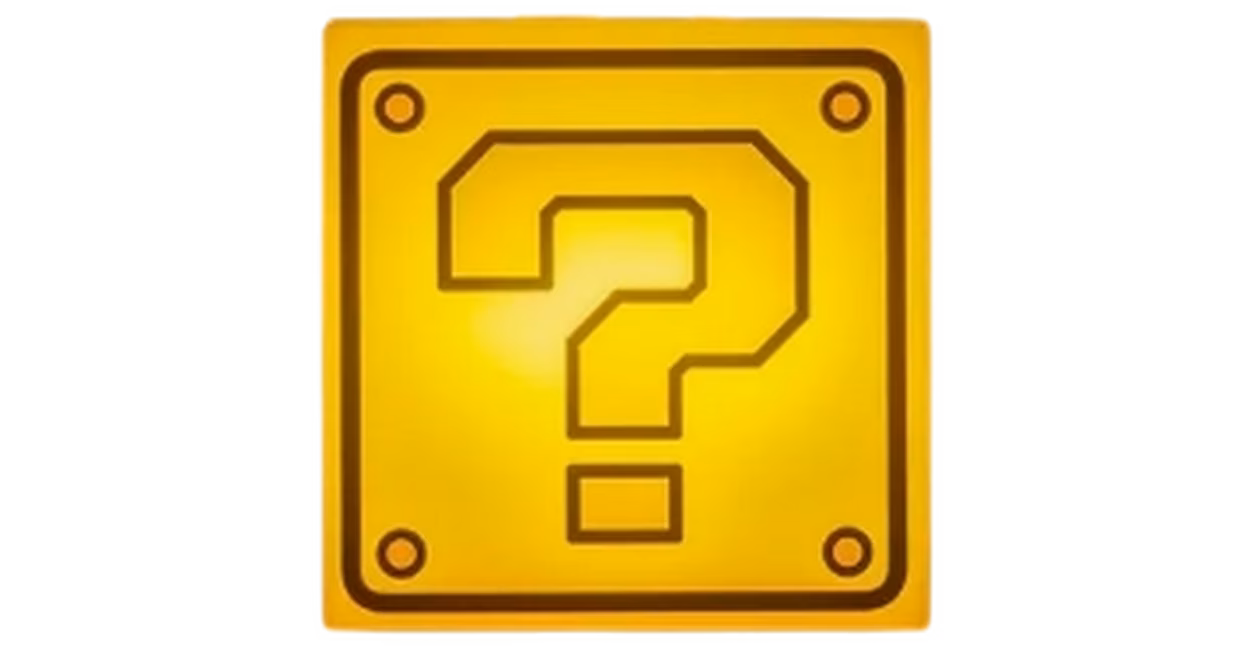 GameStop Super Mario Question Block Night Light