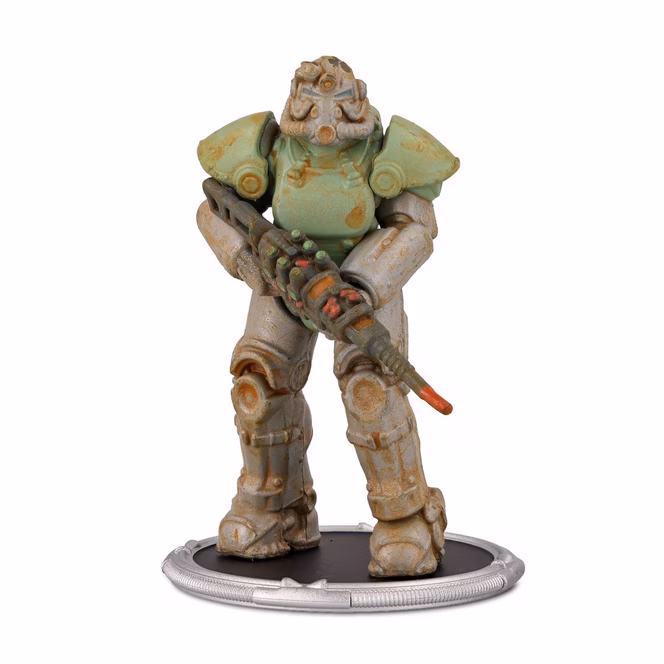 GameStop Fallout T-51 and Vault Boy (Classic) (Build-A-Figure - Deathclaw) 3-in Action Figure Set