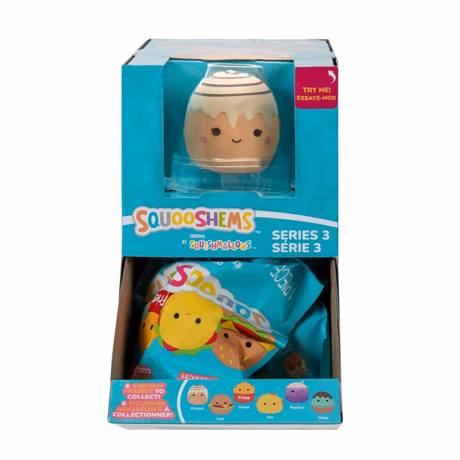 GameStop Squishmallows Squooshems Food Squad Series 3 (Styles May Vary)