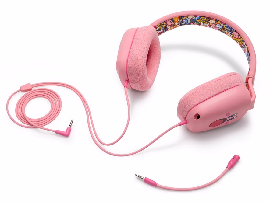 GameStop PowerA Wired Stereo Headset for Nintendo Switch - Kirby Mouthful