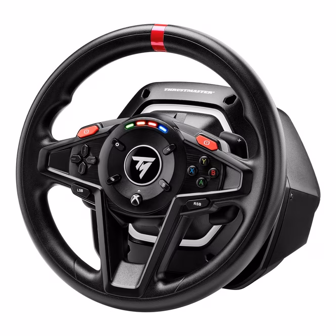 GameStop Thrustmaster T128 X Racing Wheel for Xbox Series X/S, Xbox One, and PC