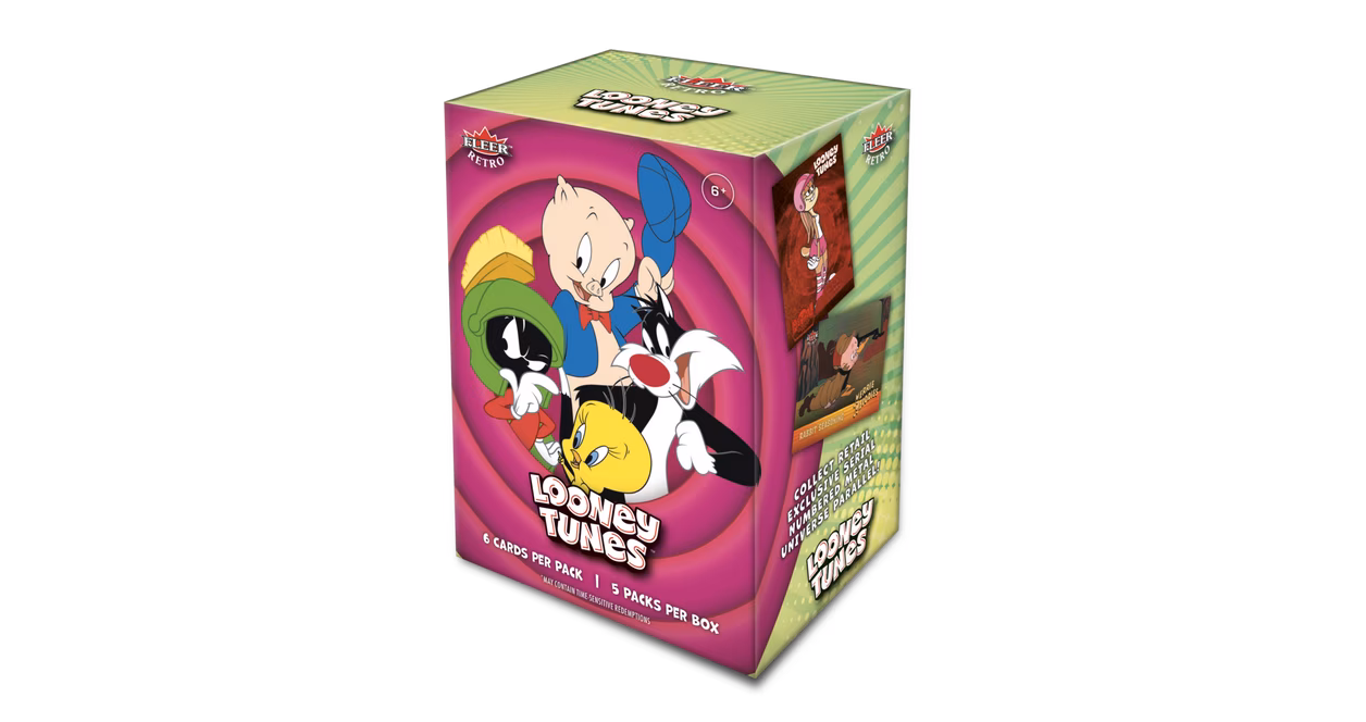 GameStop Upper Deck Fleer Retro Looney Tunes Mass Blaster Box