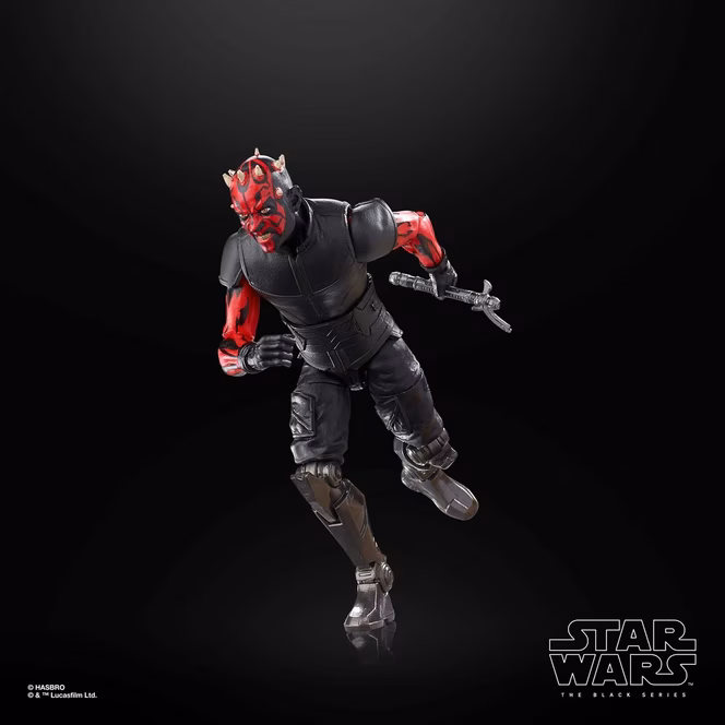 GameStop Hasbro Star Wars: The Black Series Gaming Greats Star Wars: Battlefront II Darth Maul (Old Master) 6-in Action Figure GameStop Exclusive