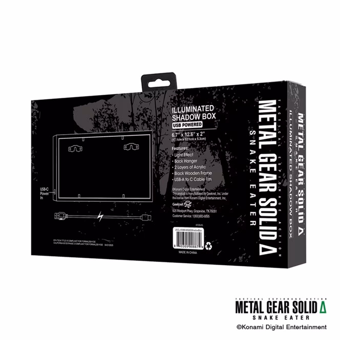 GameStop METAL GEAR SOLID DELTA: SNAKE EATER SHADOWBOX GameStop Exclusive