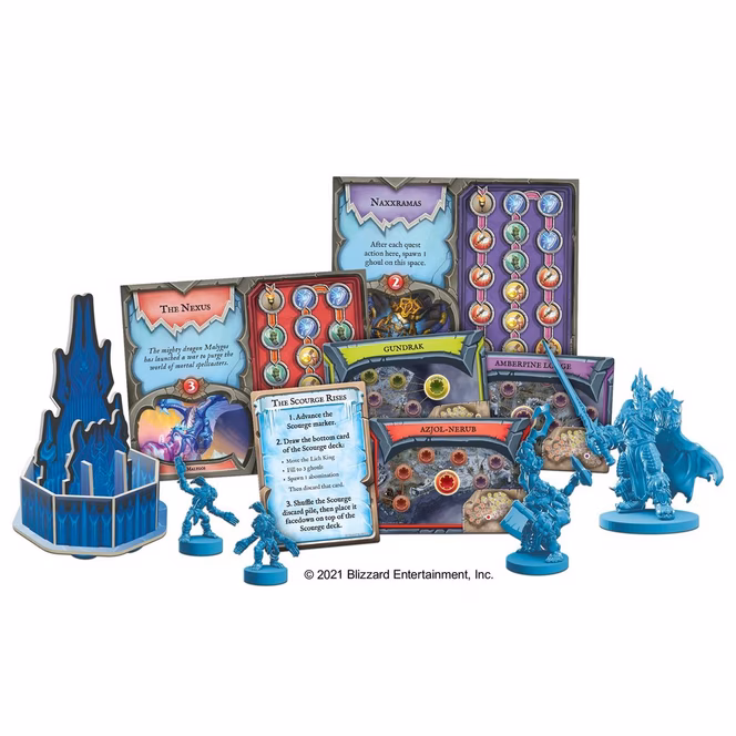 GameStop World of Warcraft: Wrath of the Lich King Board Game