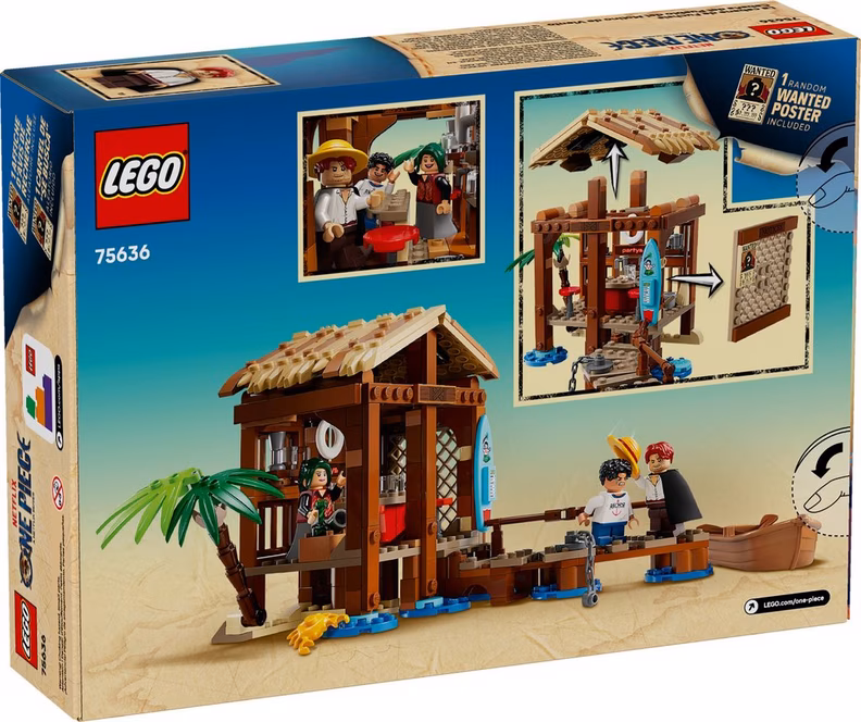 GameStop LEGO One Piece Windmill Village Hut 75636