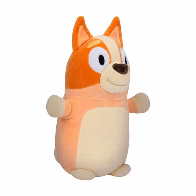 GameStop Squishmallows HugMees Bluey Bingo Medium 10-In Plush