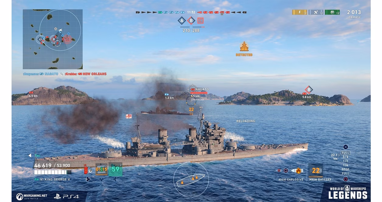 GameStop World of Warships: Legends Firepower Deluxe Edition - PlayStation 4