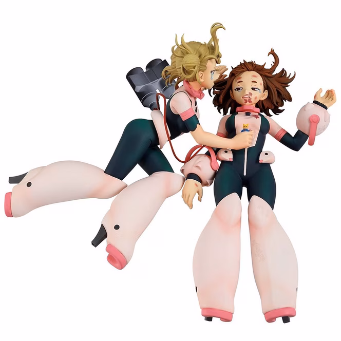 GameStop Bandai My Hero Academia Ichibansho Revible Moment Ochaco Uraraka vs Himiko Toga (On Top of Happiness) Figure