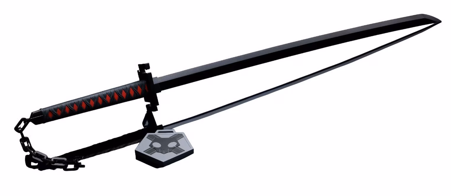 GameStop Tamashii Nations Bleach Tensaku Zangetsu Zanpakuto Proplica Sword