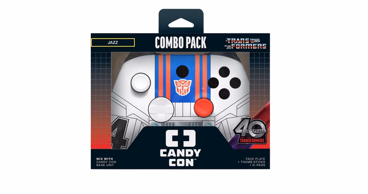 GameStop CANDY CON Transformers Jazz Combo Pack Licensed Controller Kit GameStop Exclusive