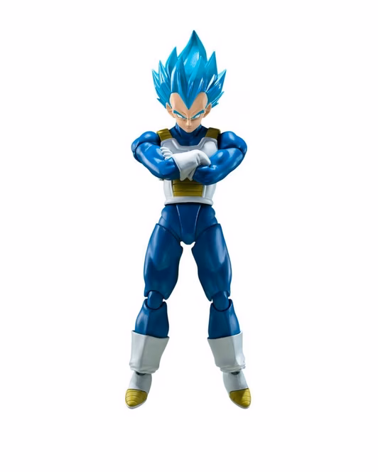 GameStop Tamashii Nations S.H.Figuarts Dragon Ball Super Super Saiyan God Super Saiyan Vegeta (Unwavering Saiyan Pride) 5.31-in Action Figure