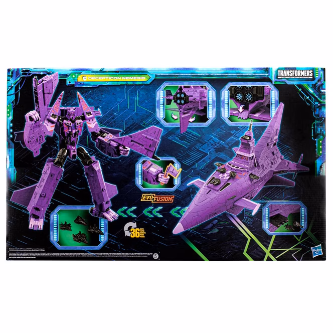 GameStop Hasbro Transformers Legacy Evolution Titan Class Decepticon Nemesis 23.5-in Action Figure
