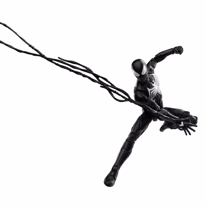 GameStop Hasbro Marvel Legends Series Gamerverse Spider-Man 2 Peter Parker (Black Suit) 6-in Action Figure